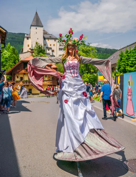 Mittelalterfest auf der Burg Mauterndorf