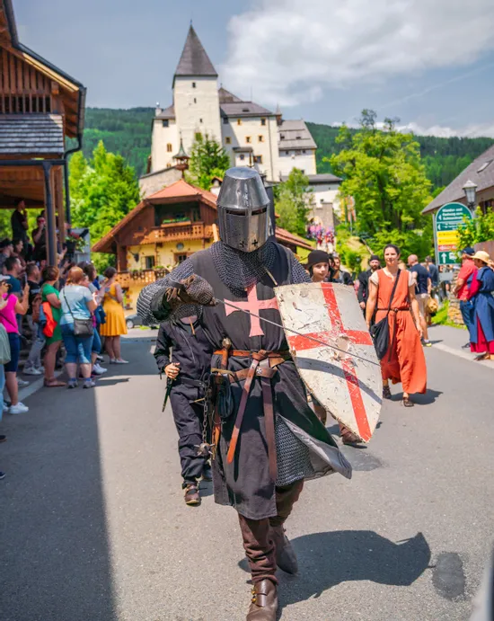 Mittelalterfest auf der Burg Mauterndorf